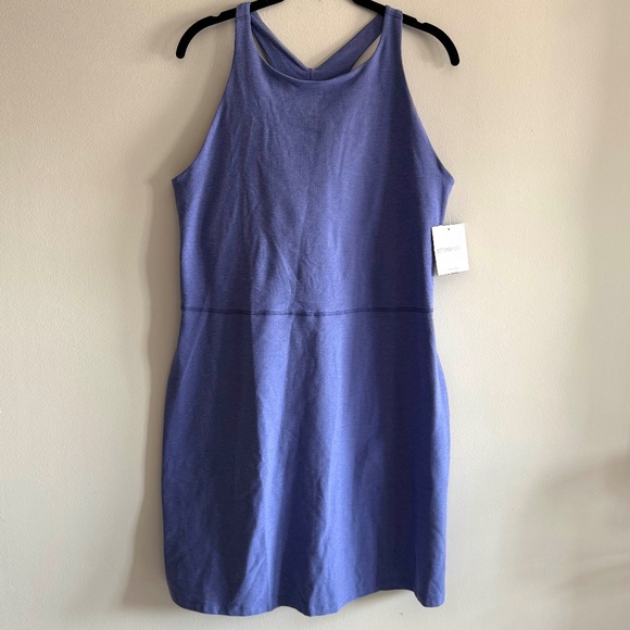 NWT Beyond Yoga Spacedye Refocus Workout Dress Women’s XL Periwinkle Balletcore - Picture 4 of 11